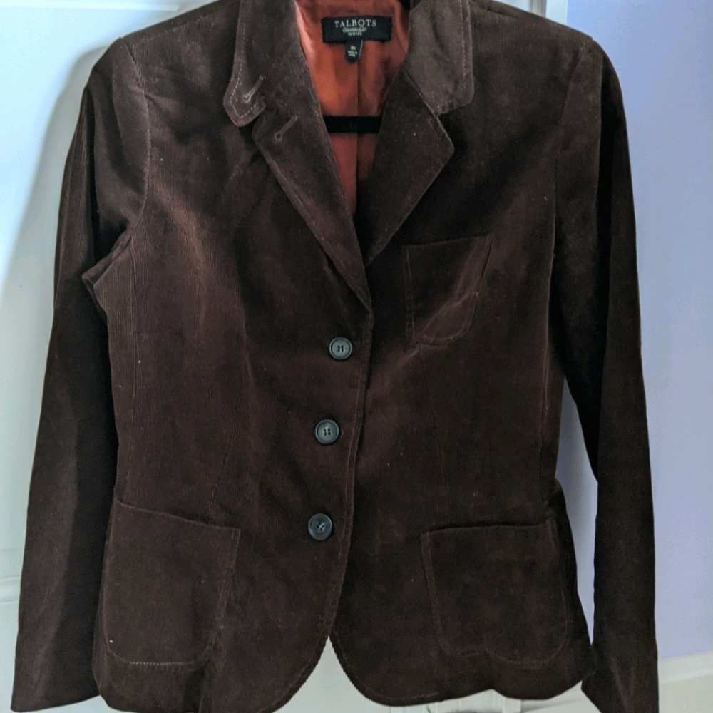 Talbot's curdoroy jacket